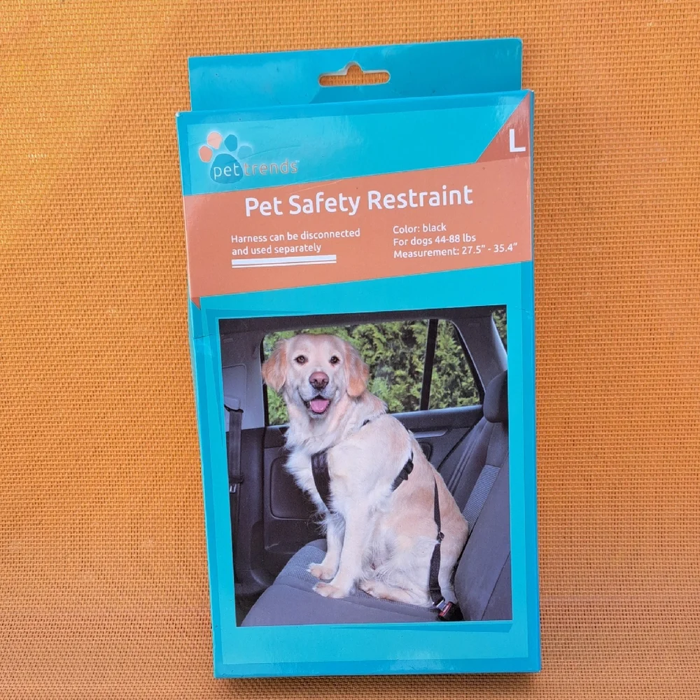 Black Pet Safety Restraint